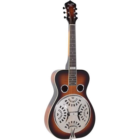 Foto van Recording king rr-75pl-sn phil leadbetter signature resonator gitaar