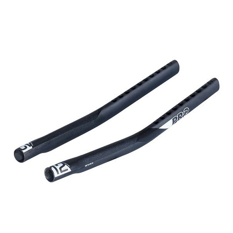 Foto van Pro verlengstukken missile evo j-bend 31,8 cm carbon zwart