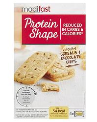 Foto van Modifast protein shape biscuits granen & chocoladestukjes