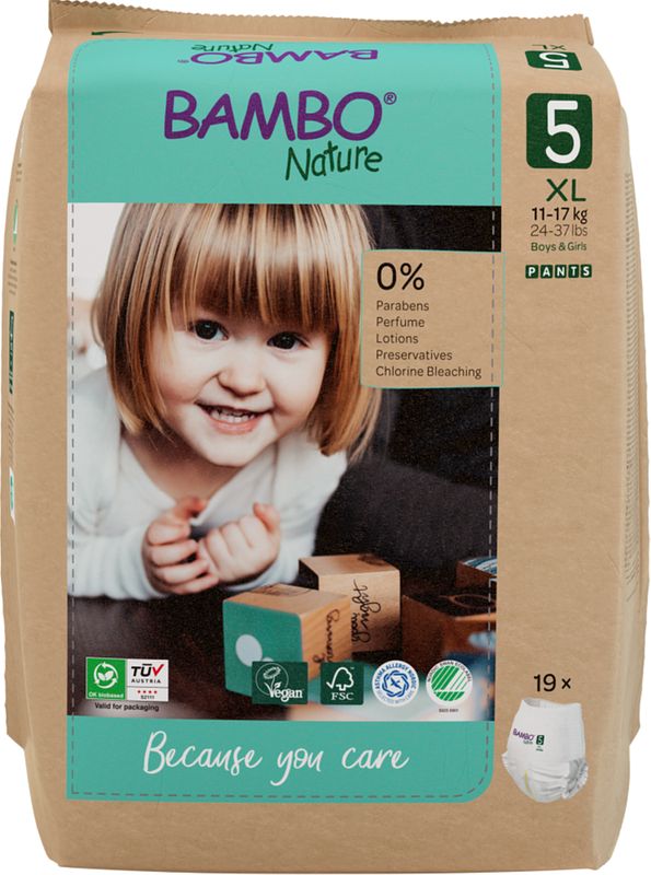 Foto van Bambo nature maat 5 luiers xl