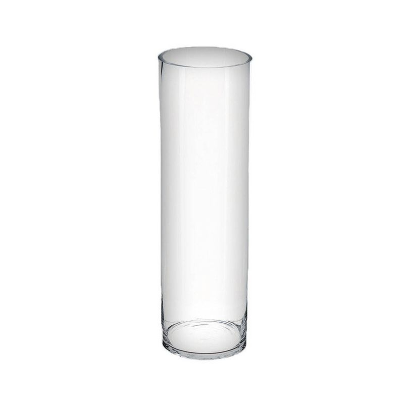 Foto van Atmosphera bloemenvaas cilinder model - transparant - glas - h50 x d15 cm - vazen