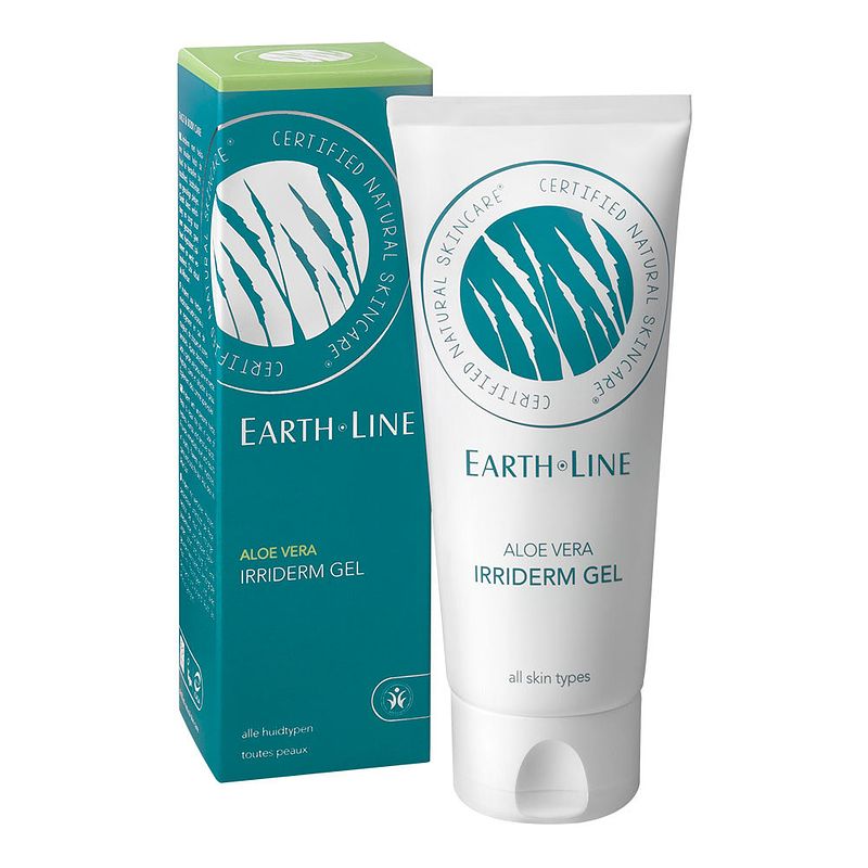 Foto van Earth line aloë vera irriderm gel