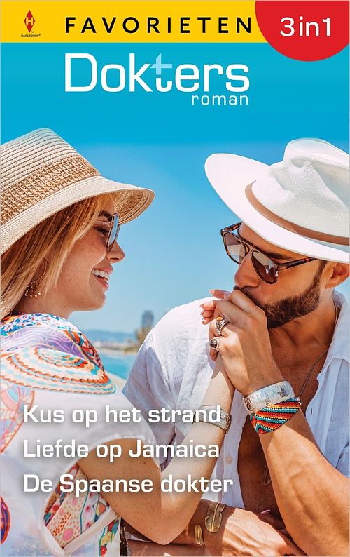 Foto van Kus op het strand / liefde op jamaica / de spaanse dokter - lilian darcy, dianne drake, margaret barker - ebook