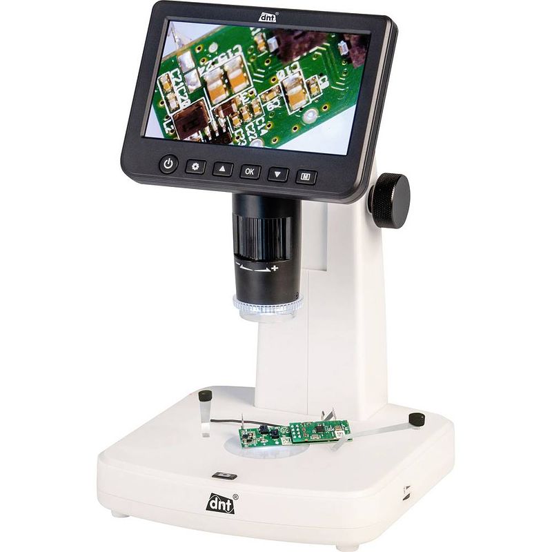 Foto van Dnt ultrazoom pro digitale microscoop 300 x opvallend licht, doorvallend licht