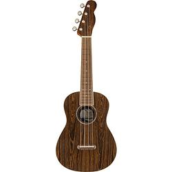 Foto van Fender california coast zuma exotic concert ukelele bocote