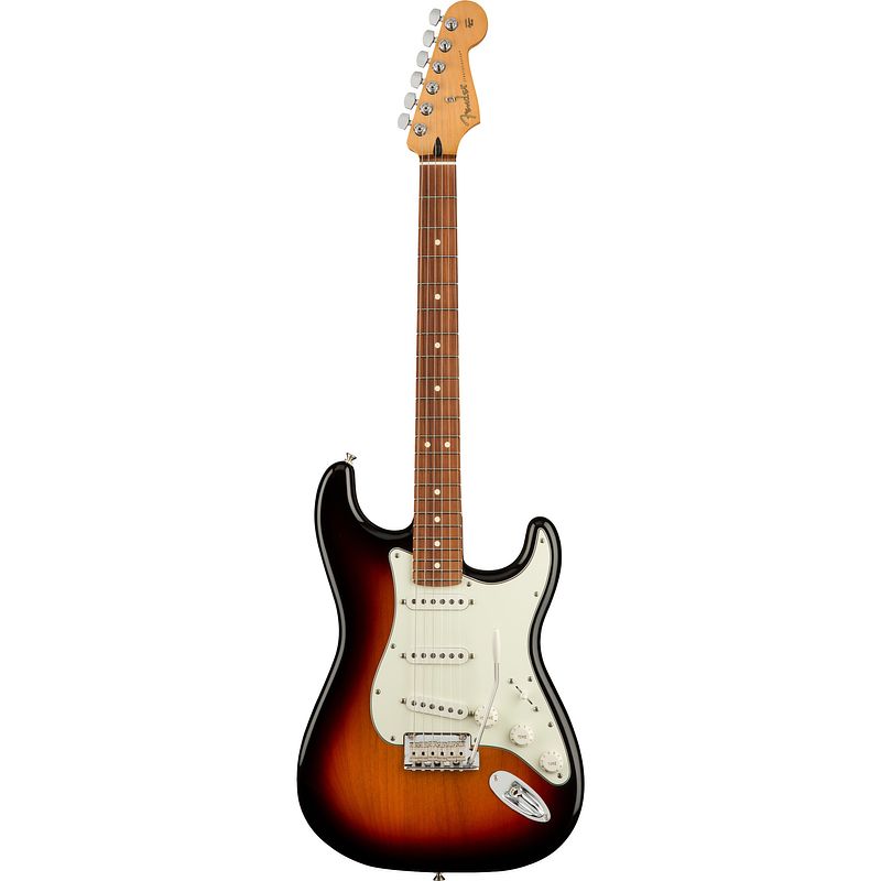 Foto van Fender player stratocaster 3-color sunburst pf