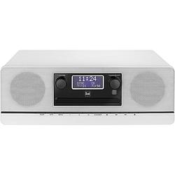 Foto van Dual dab 420 bt radio/cd-speler dab+, vhf (fm) aux, bluetooth, cd wit