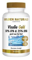 Foto van Golden naturals visolie 50% epa & 25% dha capsules