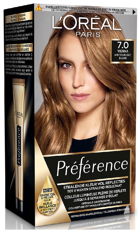 Foto van L'soréal paris preference 7 vienna middenblond