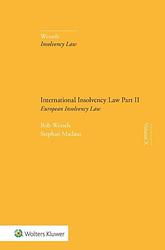 Foto van International insolvency law part ii - hardcover (9789013164152)