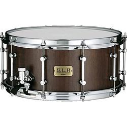 Foto van Tama lgw1465 s.l.p. g-walnut 14 x 6.5 inch snaredrum