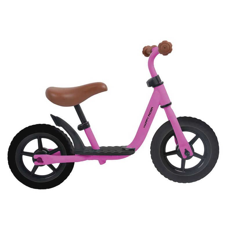 Foto van Playfun loopfiets - 12 inch - roze