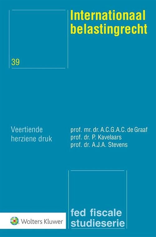 Foto van Internationaal belastingrecht - a.c.g.a.c. de graaf - paperback (9789013170047)