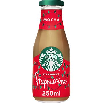 Foto van Starbucks mocha frappuccino ijskoffie 250ml aanbieding bij jumbo | 2 verpakkingen a 220250 ml of bakken a 450 gram