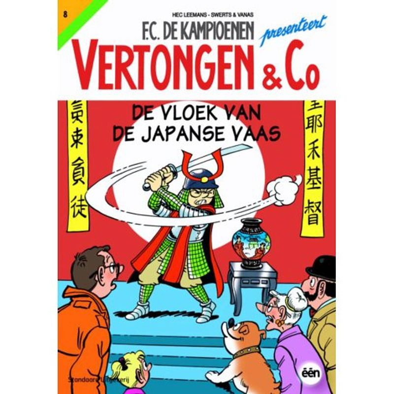 Foto van De vloek van de japanse vaas - vertongen & co