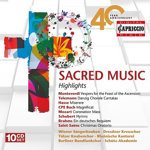 Foto van 40 year anniversary - sacred music - cd (0845221073774)