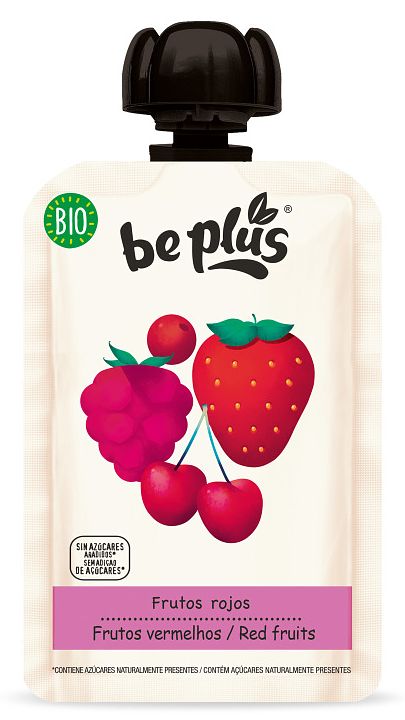 Foto van Be plus knijpfruit red fruits