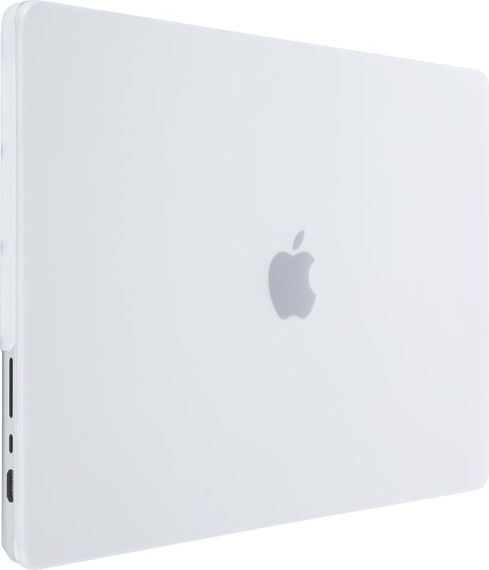 Foto van Bluebuilt hardcase voor macbook pro 16 inch transparant