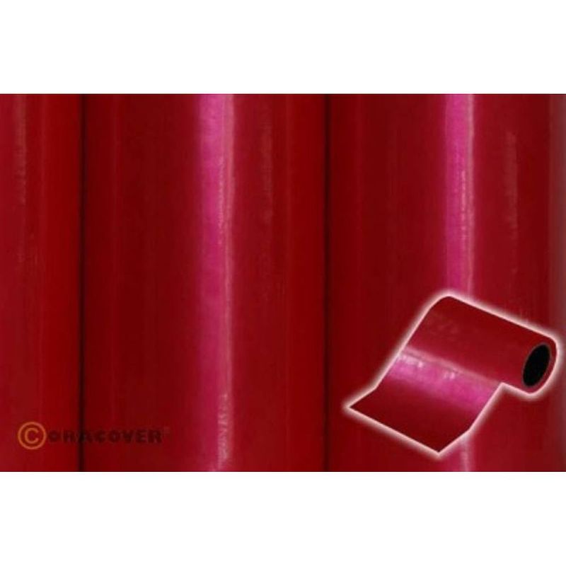 Foto van Oracover oratrim 27-027-002 decoratiestrepen (l x b) 2 m x 9.5 cm parelmoer rood