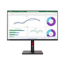 Foto van Lenovo thinkvision t32p-30 led-monitor 80 cm (31.5 inch) energielabel f (a - g) 3840 x 2160 pixel uhd 4 ms displayport, audio-line-out, hdmi, usb-c®, usb 3.2