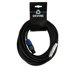 Foto van Devine spe116/10 speakerkabel vergrendelbare connector-6.35mm jack female 10m