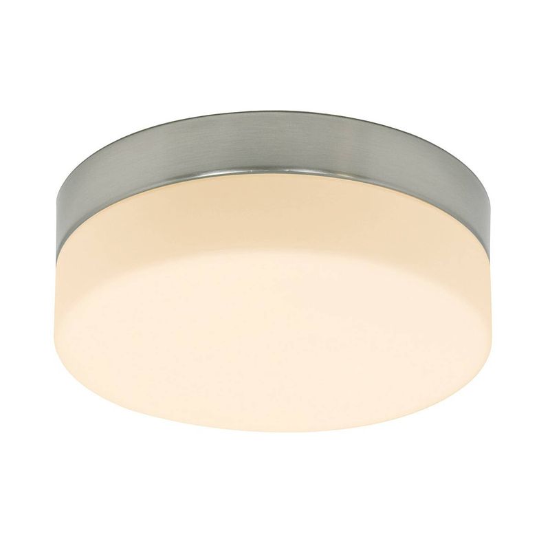 Foto van Steinhauer plafondlamp ceiling and wall ip44 led 1363st staal