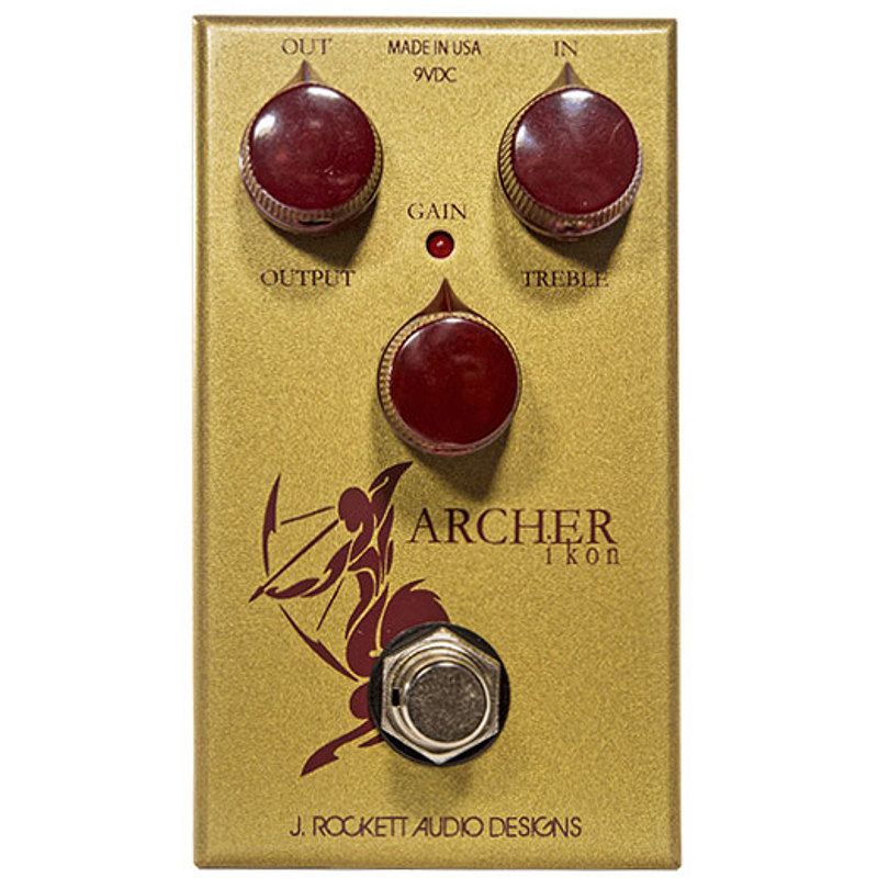 Foto van J. rockett archer ikon overdrive-pedaal