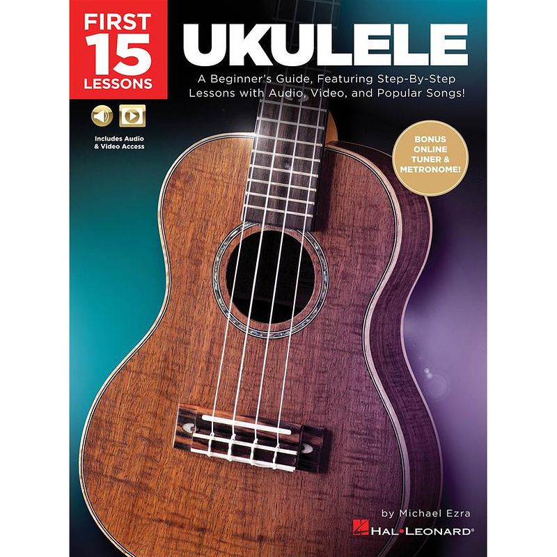 Foto van Hal leonard first 15 lessons voor ukelele