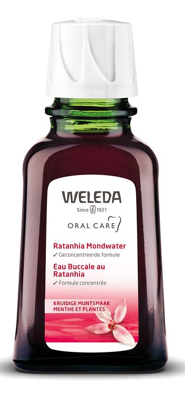 Foto van Weleda ratanhia mondwater