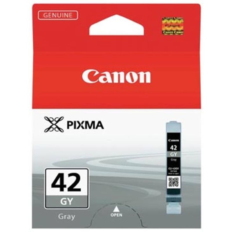 Foto van Canon inktcartridge cli-42gy grijs, 13 ml - oem: 6390b001