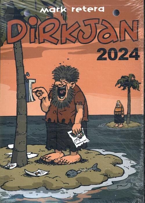 Foto van Dirkjan scheurkalender 2024 - paperback (9789086130719)