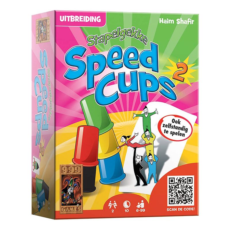 Foto van Stapelgekke speed cups 2 - kinderspel uitbreiding