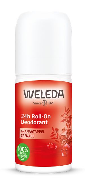 Foto van Weleda 24h roll-on deodorant granaatappel