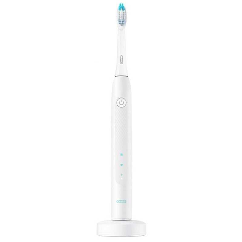 Foto van Oral-b pulsonic slim clean 2000 white 4210201304425 elektrische tandenborstel sonisch wit