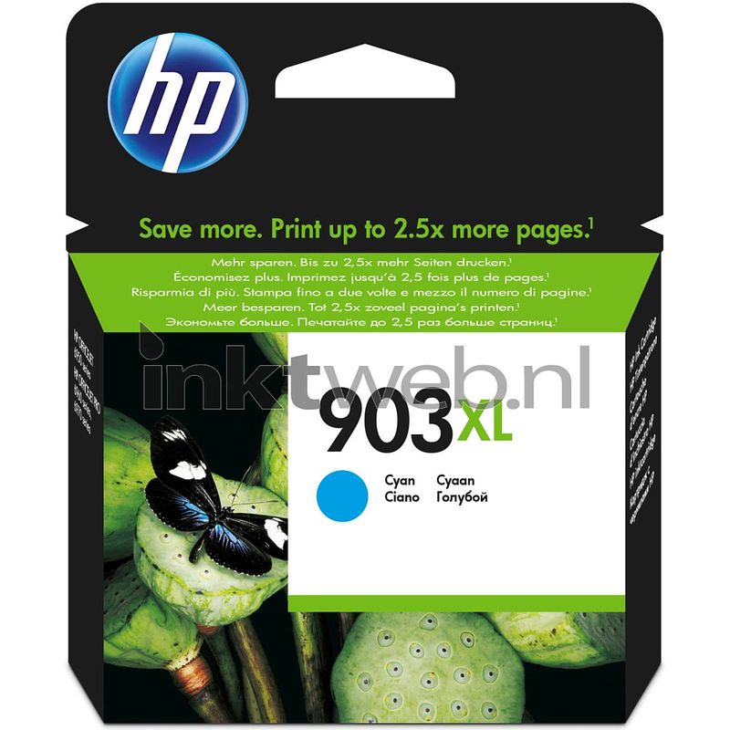 Foto van Hp 903xl cyaan cartridge