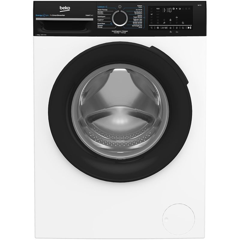 Foto van Beko bm3wfu4861b energyspin wasmachine wit