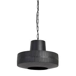 Foto van Light & living - hanglamp demsey - 40x40x31 - zwart