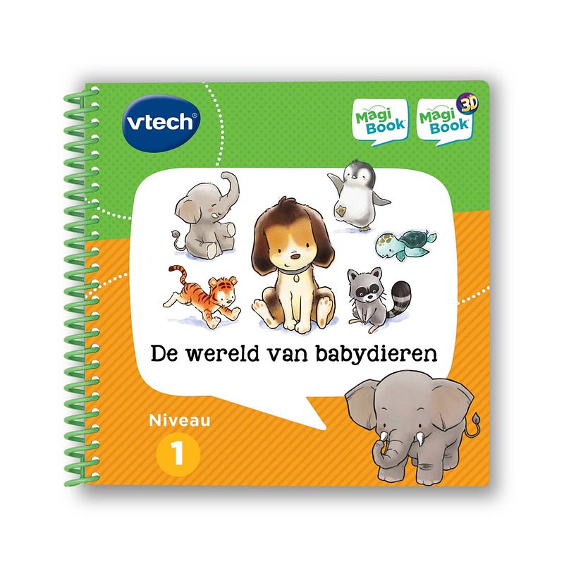 Foto van Vtech magibook - de wereld van babydieren