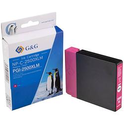 Foto van Huismerk canon pgi-2500xl magenta cartridge