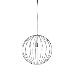 Foto van Light & living - hanglamp suden - 50x50x51 - zilver