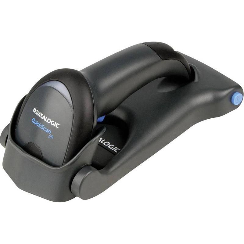 Foto van Datalogic quickscan lite qw2120+s barcodescanner kabel 1d lineair imager zwart handmatig usb