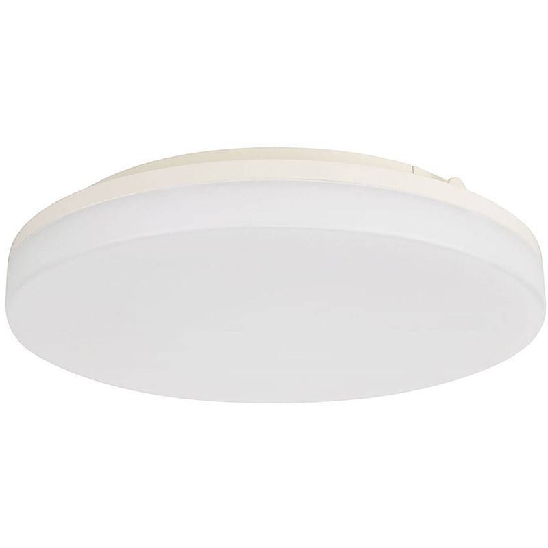 Foto van Led plafondlamp - plafondverlichting - badkamerlamp - andres - opbouw rond 15w - waterdicht ip54 - helder/koud wit 6400k