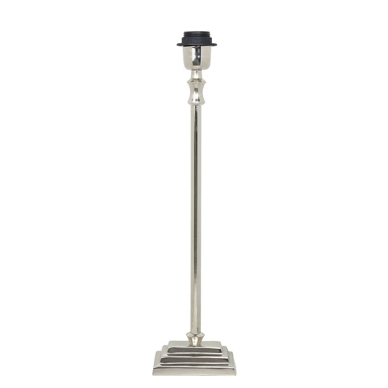 Foto van Light & living - lampvoet kota - 12x7.5x45 - zilver