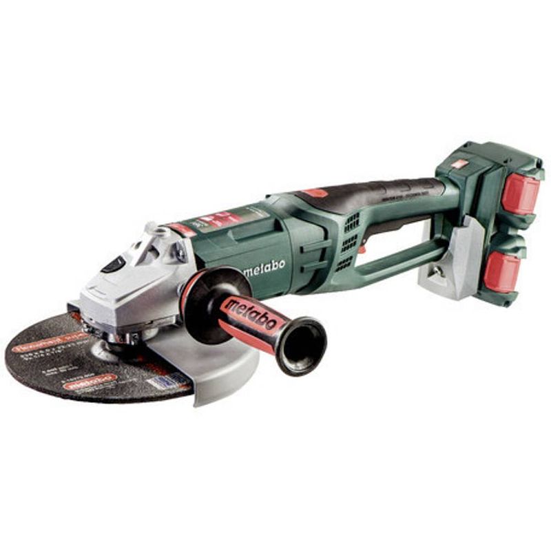 Foto van Metabo wpb 36-18 ltx bl 230 613102840 haakse accuslijper 230 mm 18 v