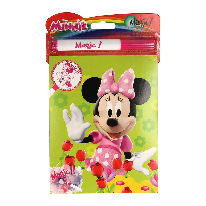 Foto van Boek specials nederland bv walt magische inkt kleurboek minnie mouse