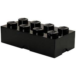 Foto van Lego brick 8 opbergbox - zwart