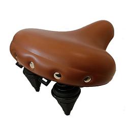 Foto van Selle comfort zadel retro xl 27 x 24,4 cm bruin