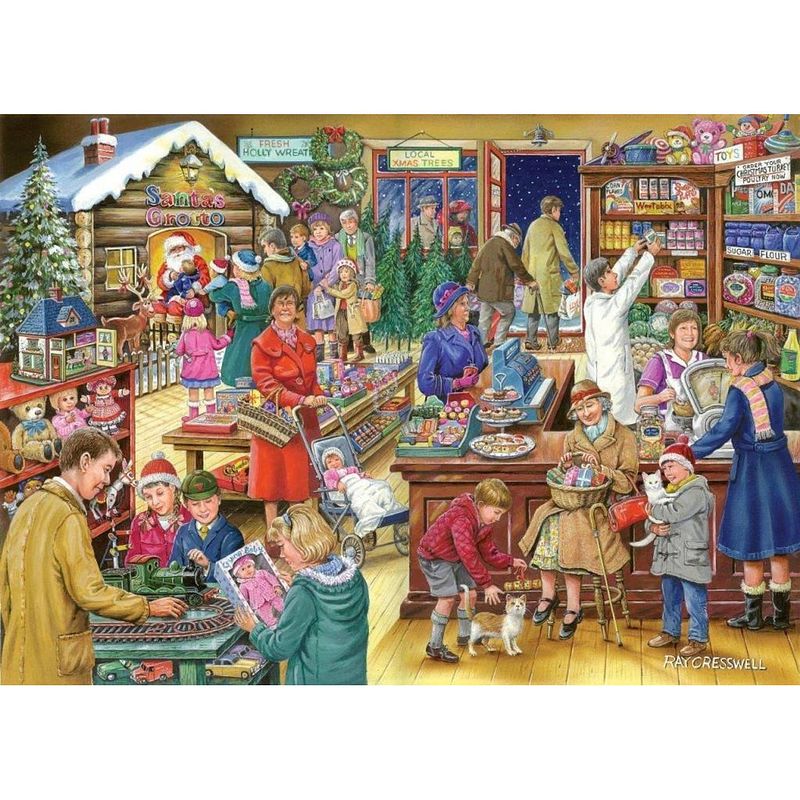 Foto van No.9 - christmas treats puzzel 1000 stukjes