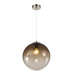 Foto van Moderne hanglamp varus - l:33cm - e27 - metaal - chrome