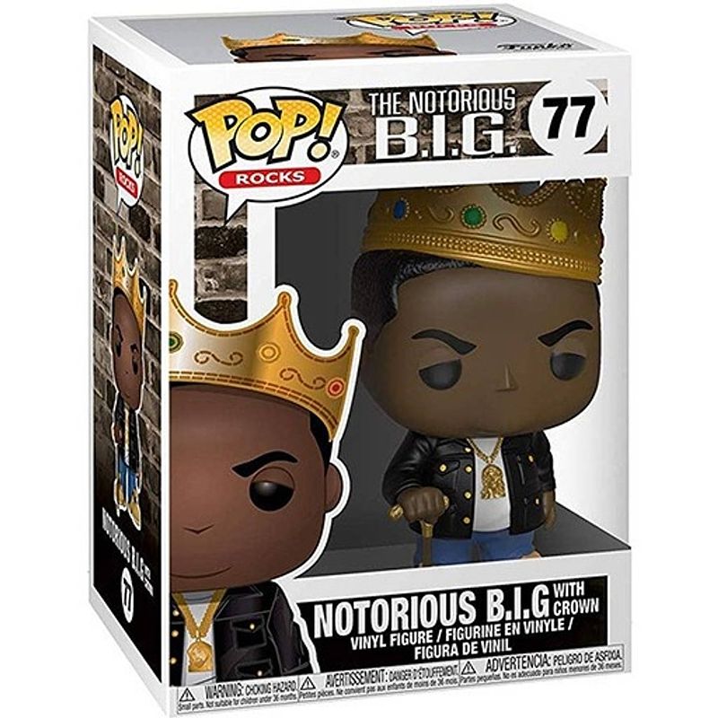 Foto van Pop rocks: the notorious b.i.g. - funko pop #77